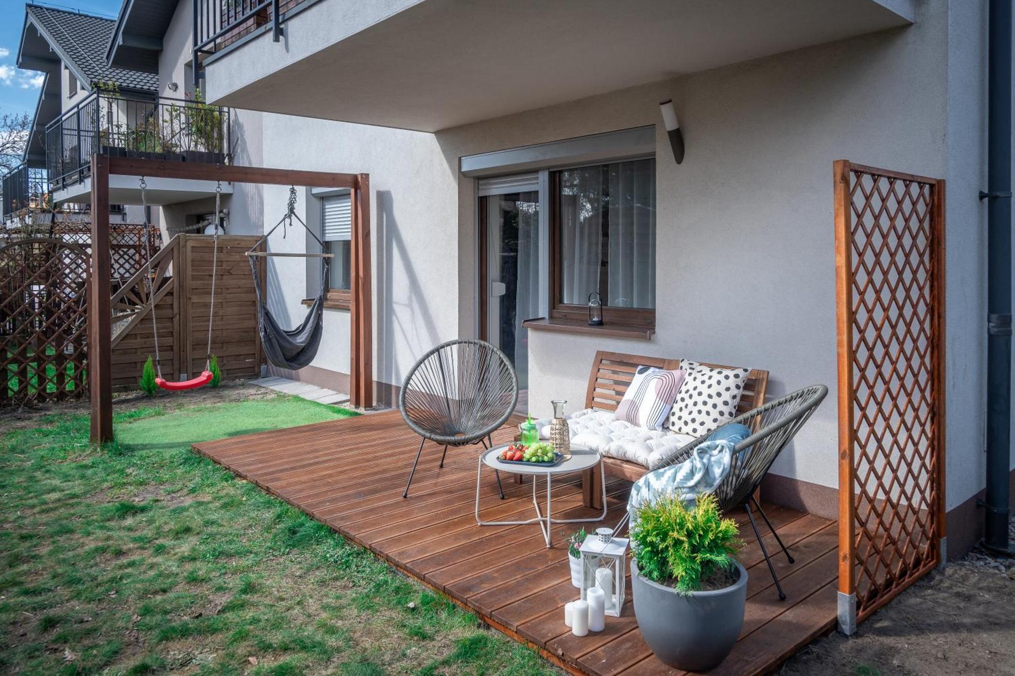 קרקוב Malinowelove Aircon, 3 Rooms, Parking, Ogrod מראה חיצוני תמונה