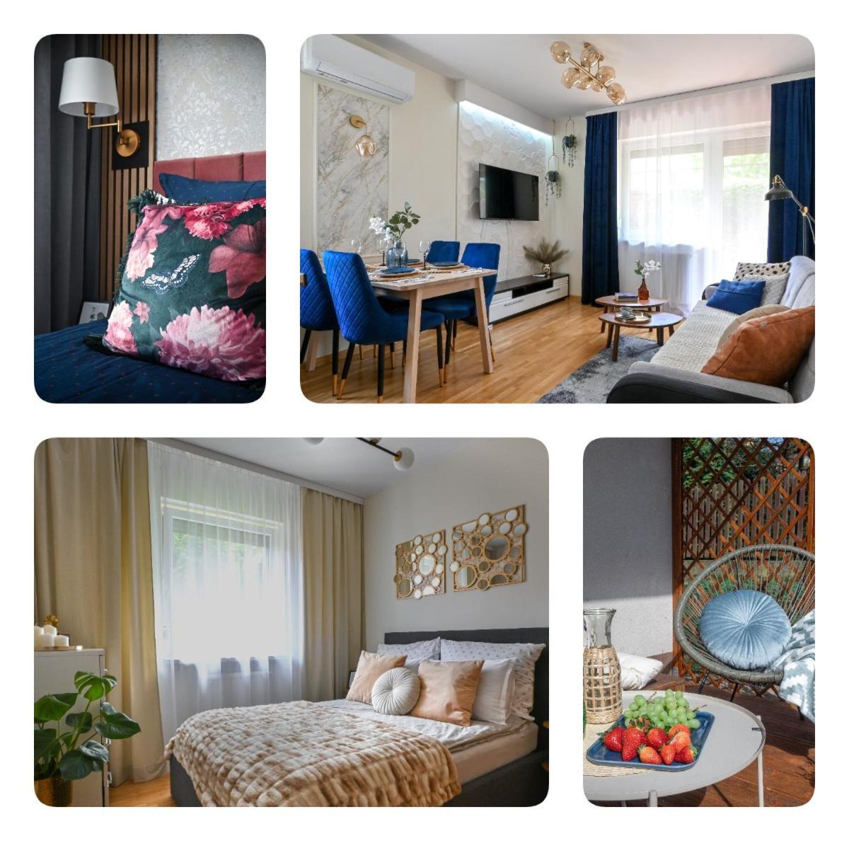 קרקוב Malinowelove Aircon, 3 Rooms, Parking, Ogrod מראה חיצוני תמונה