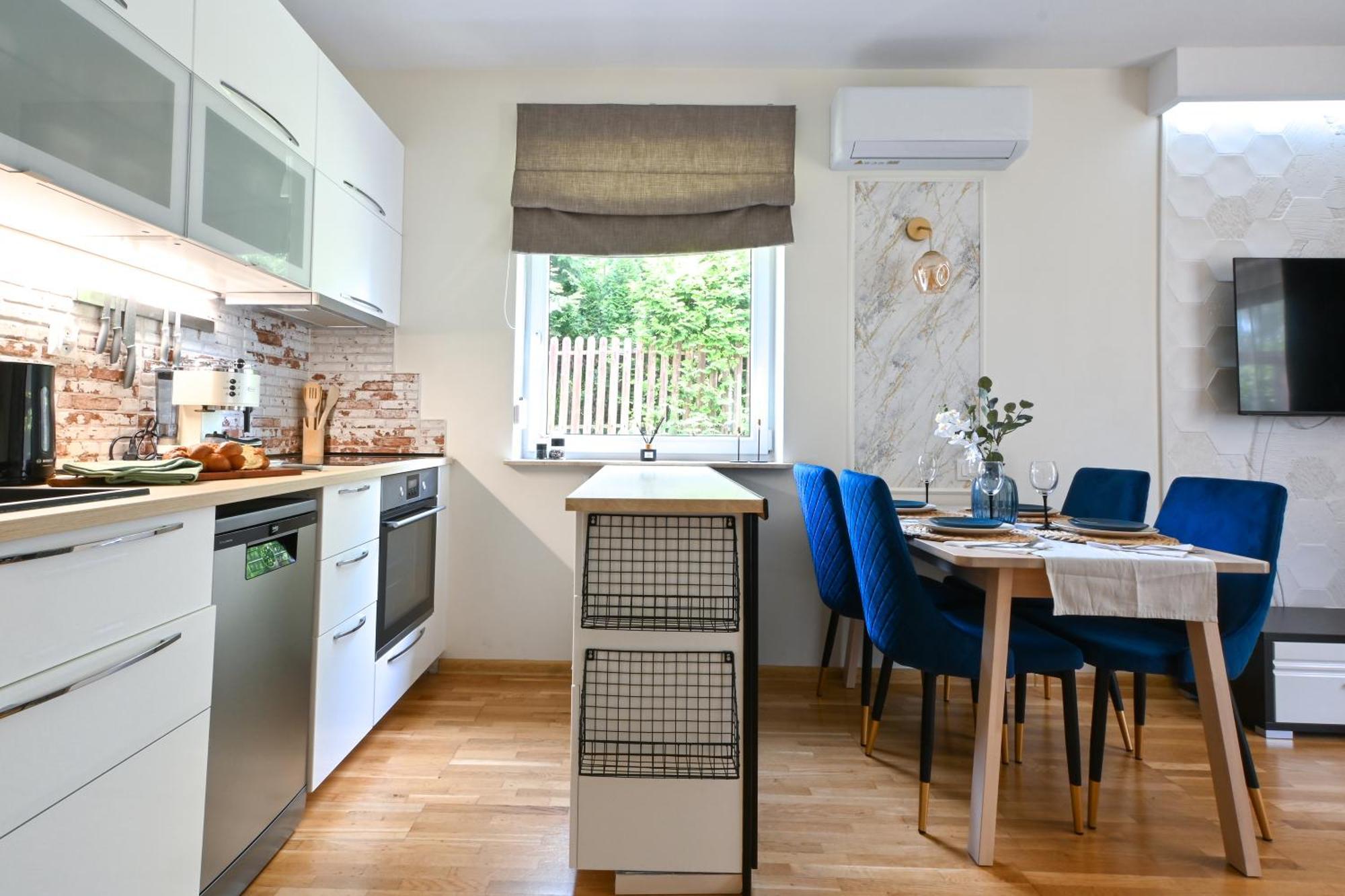 קרקוב Malinowelove Aircon, 3 Rooms, Parking, Ogrod מראה חיצוני תמונה